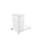 Rev-A-Shelf Steel, White, 14.21 in W, 19.25 in H, 22 in D, 22 in L, White RV-18PB-1 - alternate 1